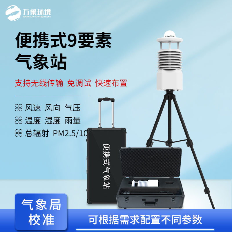便攜式自動氣象觀測站，開拓移動氣象觀測創(chuàng)新工具